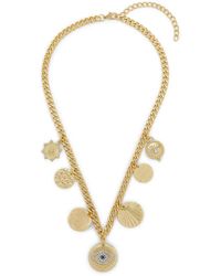 Hzmer Jewelry - Halskette Mit Rundem Anhänger - Lyst