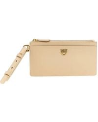 Pinko - Leather Cardholder - Lyst