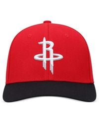 Mitchell & Ness - Nba Houston Rockets Team 2 Tone 2.0 Stretch Snapback Cap - Lyst