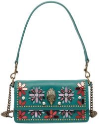Kurt Geiger - Crystal-Embellished Eagle-Motif Shoulder Bag - Lyst