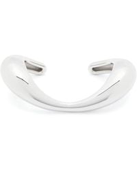 Charlotte Chesnais - Lips Sterling- Cuff Bracelet - Lyst