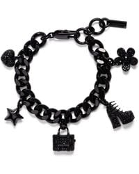 Marc Jacobs - The Pave Mini Icon Charm Bracelet - Lyst