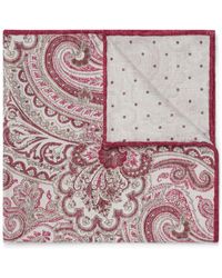 Brunello Cucinelli - Floral-print Silk Pocket Square - Lyst