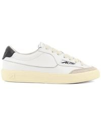 Autry - Windscape Leather Sneakers With Suede Insert - Lyst