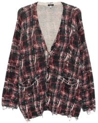 R13 - Frayed Cardigan - Lyst