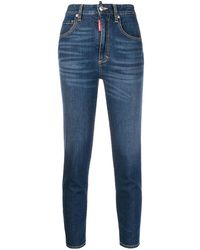 DSquared² Jean Twiggy - Bleu