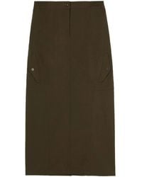 B+ AB - Midirock Mit Hohem Bund - Lyst