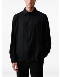 ARMANI EXCHANGE - Long-Sleeve Button-Down Shirt - Lyst