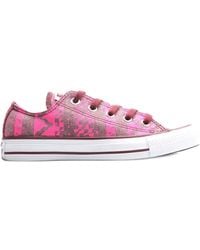 Converse - Chuck Taylor All Star Ox Print Bordeau/ Sneakers 549683C - Lyst