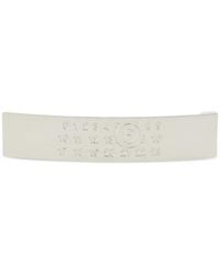 MM6 by Maison Margiela - Logo-Engraved Hair Clip - Lyst