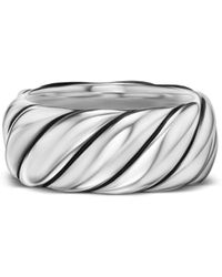 David Yurman - Sculpted Cable Band Ring - Lyst