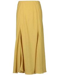 Brunello Cucinelli - Flared Midi Skirt - Lyst