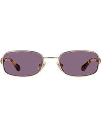 Etro - Rectangle-Frame Sunglasses - Lyst