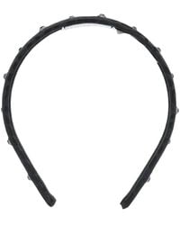 Moschino - Crystal-Embellished Jacquard Headband - Lyst