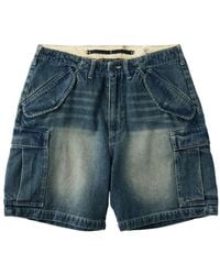 Universal Overall - Bermudas Cargo Con Efecto Envejecido - Lyst