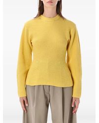 Thelatest - Elodie Ribbed-Knit Sweater - Lyst