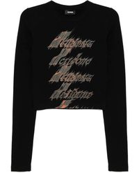 we11done - Flame T-Shirt Met Logo - Lyst