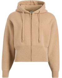 Patou - Zip-Up Embroidered Hoodie - Lyst