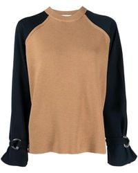 3.1 Phillip Lim - Two-Tone Merino Wool Jumper - Lyst