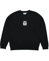 Obey - Sweatshirt mit grafischem Print - Lyst