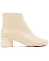 MM6 by Maison Martin Margiela - Anatomic 45mm Ankle Boots - Lyst