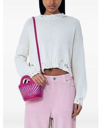 Marni - Ribgebreide Trui - Lyst