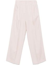 Golden Goose - Wide-Leg Trousers With Concealed Fastening And Flap Pockets - Lyst