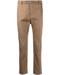 PT Torino - Cropped Slim-fit Chinos - Lyst