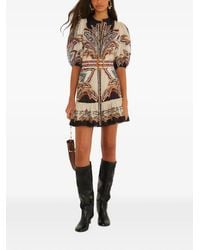 FARM Rio - Tapestry Dream Mini Dress - Lyst