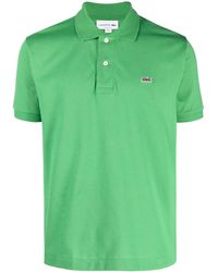 Lacoste - Logo-Patch Polo Shirt - Lyst