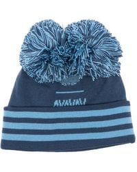 adidas - X Avavav Pom Pom-Detail Ribbed Beanie Hat - Lyst