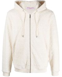 Orlebar Brown - Horsley Jacquard Zip-Up Hoodie - Lyst
