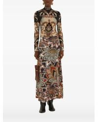 FARM Rio - Tapestry Dream Floral-Print Top - Lyst