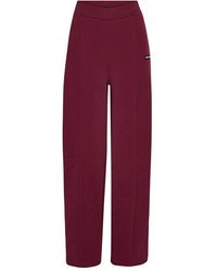 ROTATE BIRGER CHRISTENSEN - Burgundy Tracksuit Bottoms - Lyst