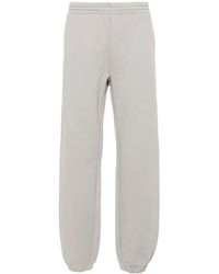 1989 STUDIO - Logo-Appliqué Cotton Track Trousers - Lyst