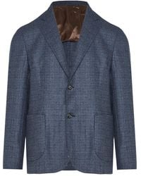 Barba Napoli - Single-breasted blazer - Lyst