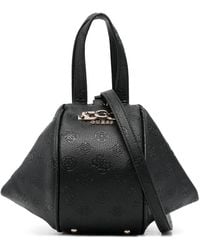 Guess - Mini Anise Embossed Geometric Tote Bag - Lyst