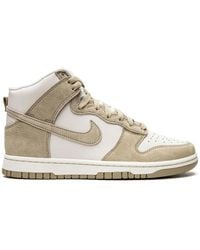 Nike - Dunk Hi Retro Prm "Tan Suede" Sneakers - Lyst