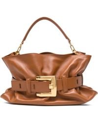 Balmain - Tote Bag Mit Schnalle - Lyst