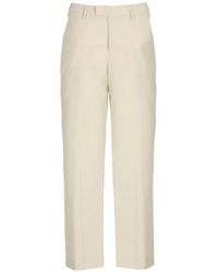 PT Torino - Pressed-Crease Straight-Leg Trousers - Lyst