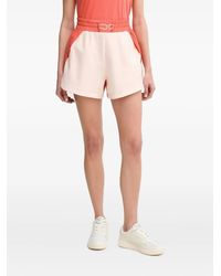 BOSS - Drawstring-Waist Mini Shorts - Lyst