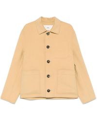 Ami Paris - Hemdjacke Mit Gebürstetem Effekt - Lyst
