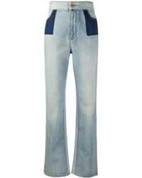 Philosophy Di Lorenzo Serafini - Two-Tone Panel Jeans - Lyst