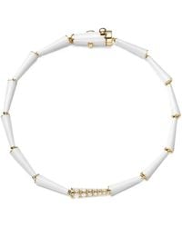 Melissa Kaye - 18K Lola Diamond Bracelet - Lyst