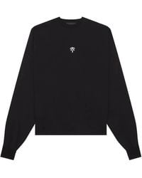 PLACE OF ELMS - Logo-Embroidery Long-Sleeve T-Shirt - Lyst