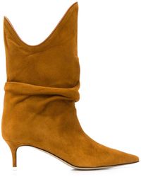 The Attico - Boots Beige - Lyst