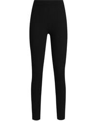 Dolce & Gabbana - Dna Ribbed-Knit Leggings - Lyst