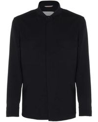 Canali - Button-Detail Shirt Jacket - Lyst