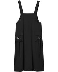 Izzue - Multiple-Pocket Midi Dress - Lyst