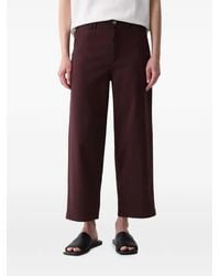 Marc O' Polo - Barrel Wide-Leg Cropped Trousers - Lyst